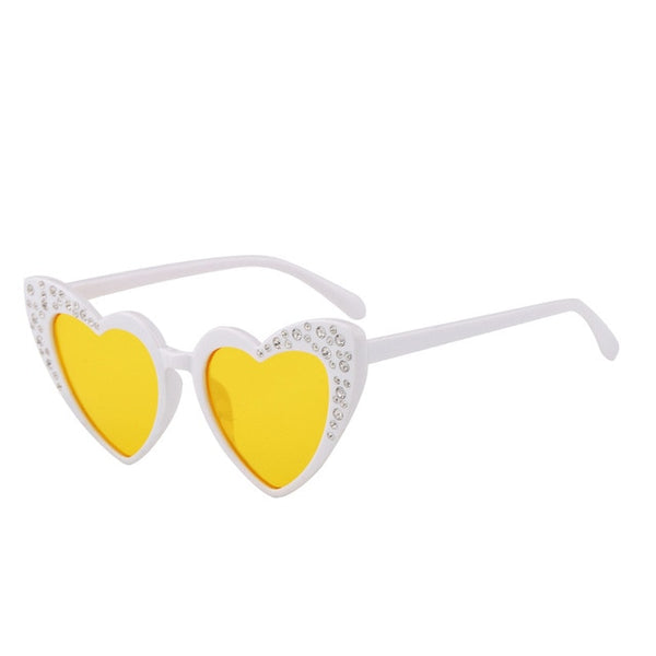 Kids Heart Sunglasses Girls