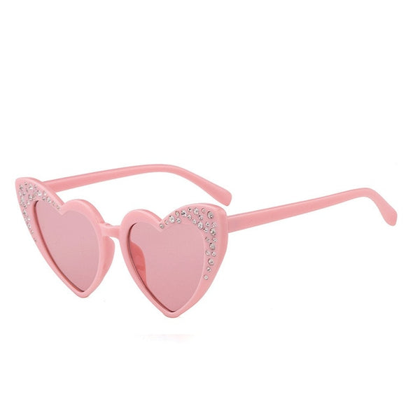 Kids Heart Sunglasses Girls