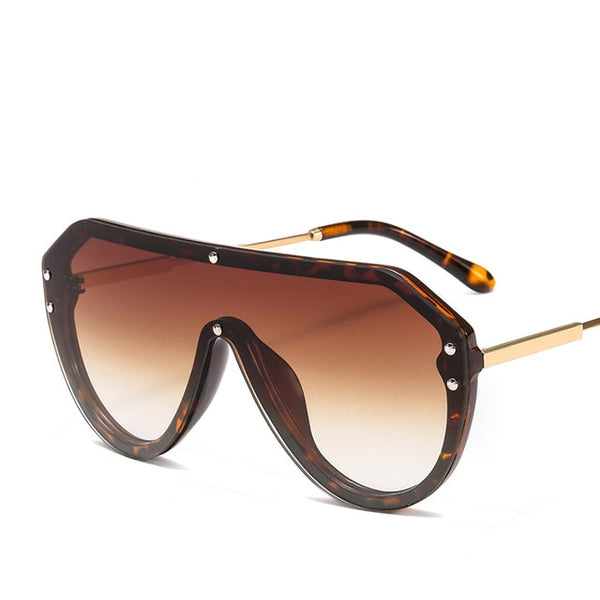 2019 New F Watermark One-piece Woman Sunglasses