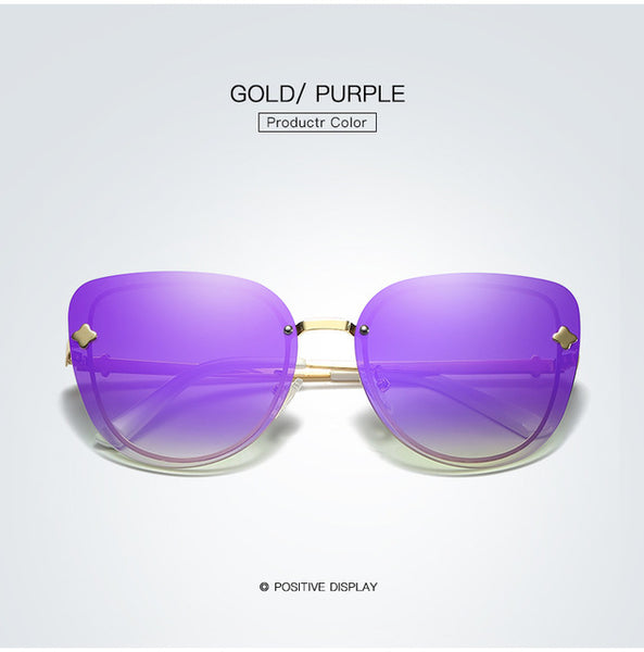 2019 Cat Eye Sunglasses Women Retro Polarized Pink